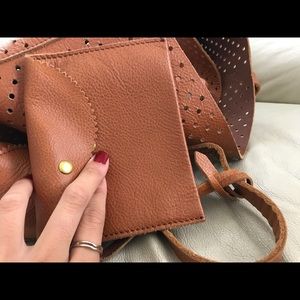 J. Crew Leather tote w/ dust bag
